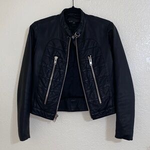 Vintage Marc Jacobs Quilted Leather Jacket